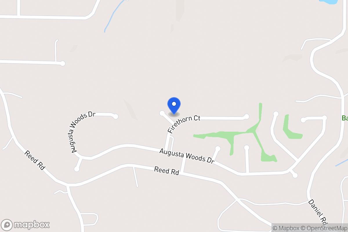 Map of 601 Tea Olive Way