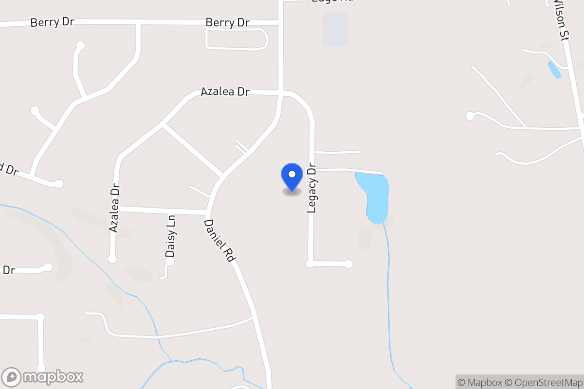 Map of 121 Legacy Dr