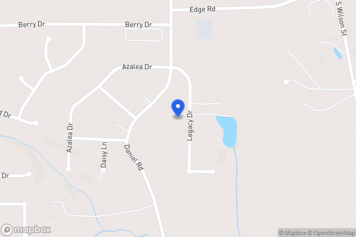 Map of 117 Legacy Dr