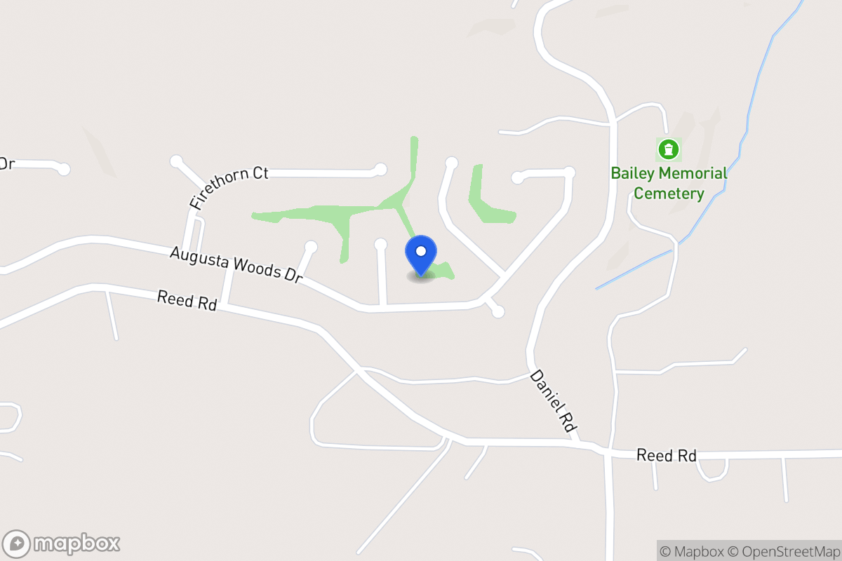 Map of 299 Augusta Woods Dr