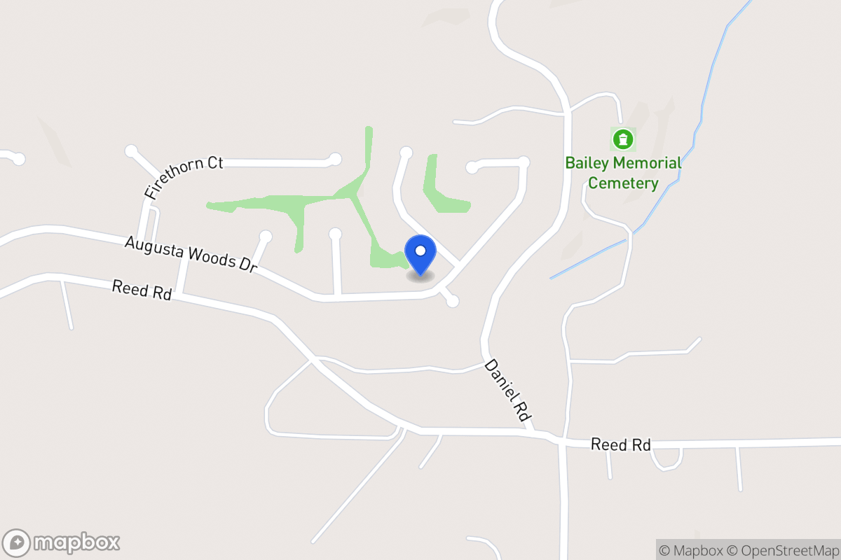 Map of 307 Augusta Woods Dr