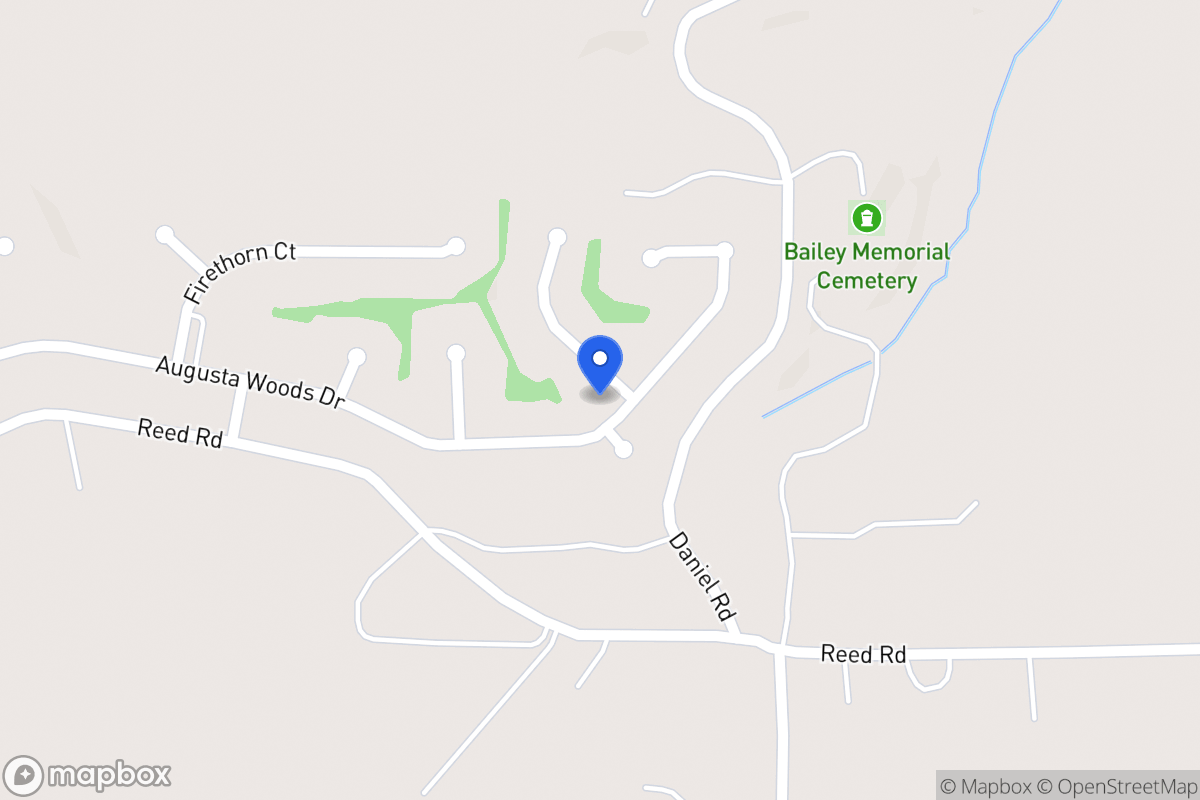 Map of 309 Augusta Woods Dr