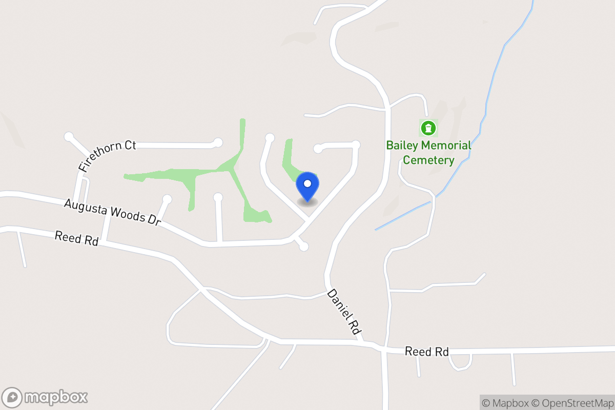 Map of 315 Augusta Woods Dr