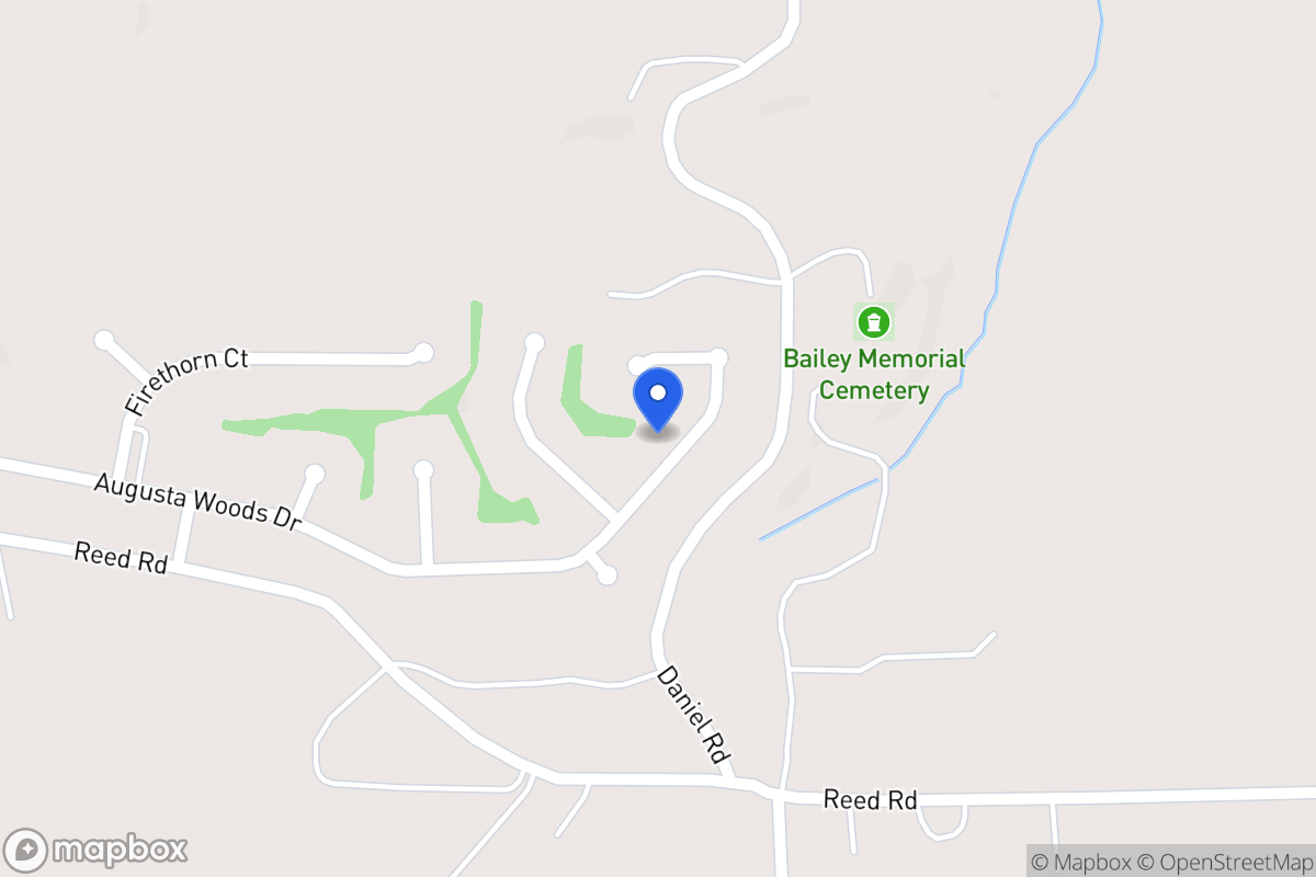 Map of 319 Augusta Woods Dr