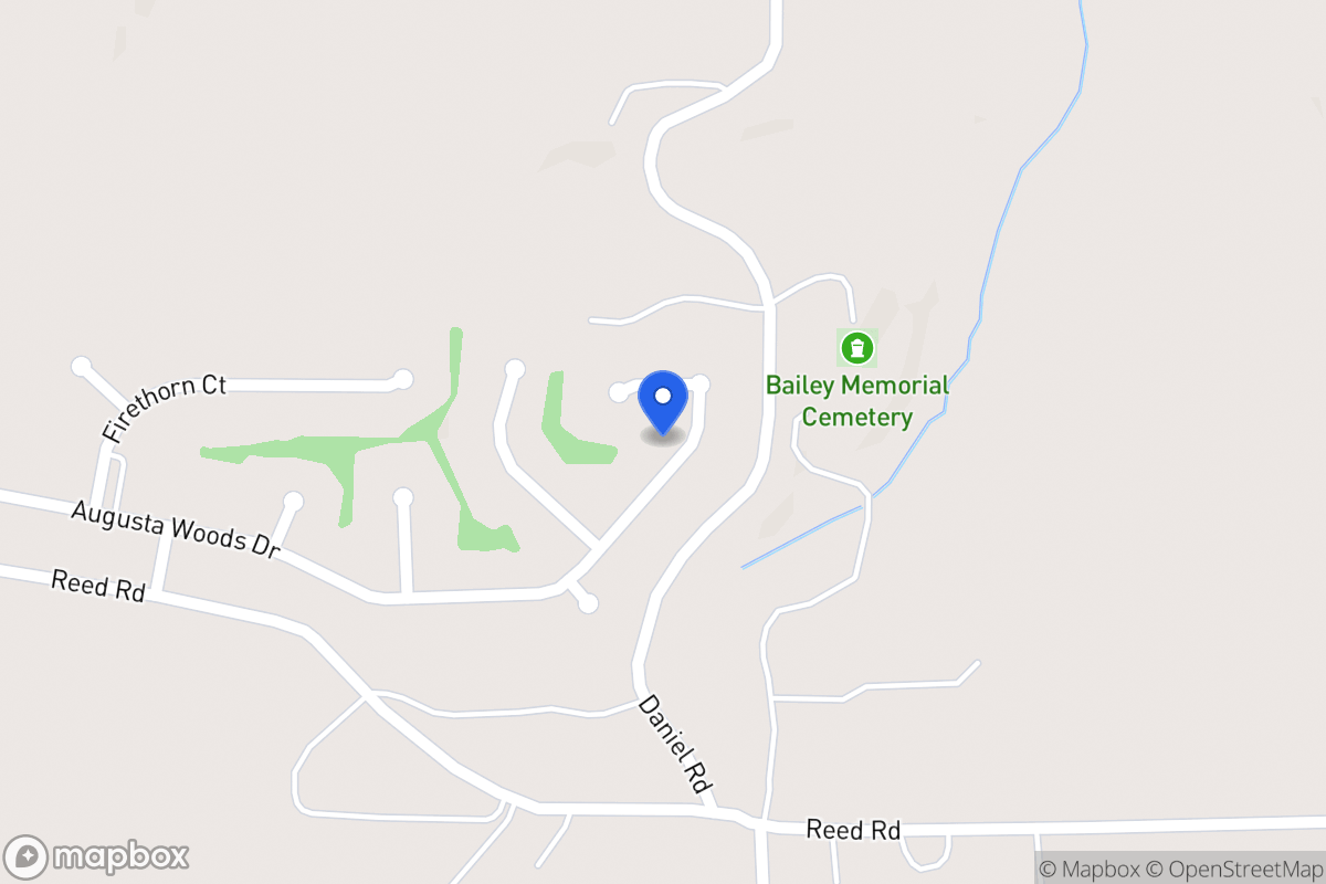 Map of 323 Augusta Woods Dr