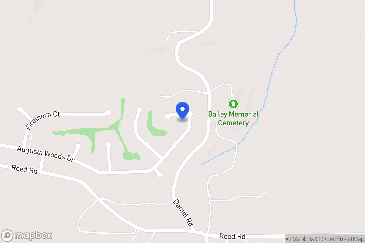 Map of 329 Augusta Woods Dr