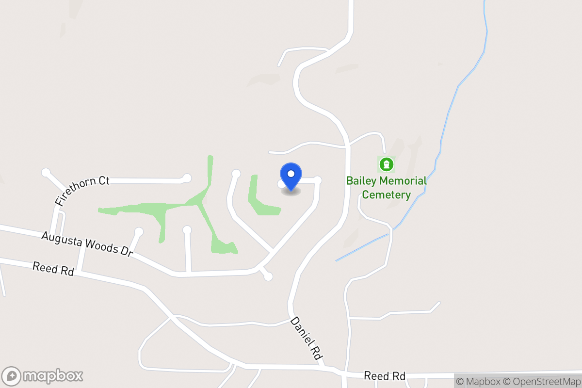 Map of 341 Augusta Woods Dr
