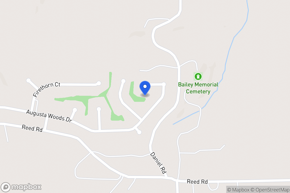 Map of 343 Augusta Woods Dr