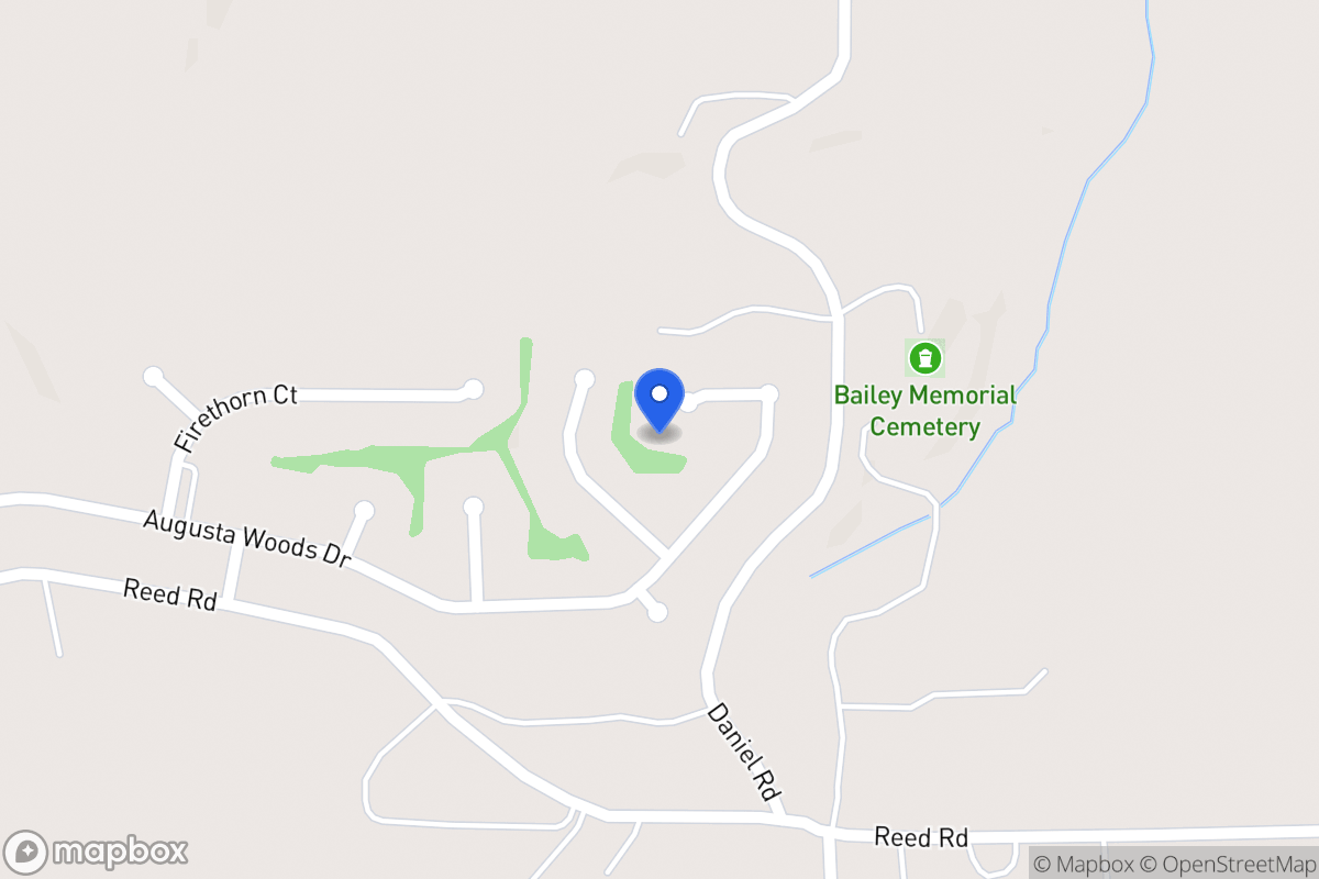 Map of 345 Augusta Woods Dr