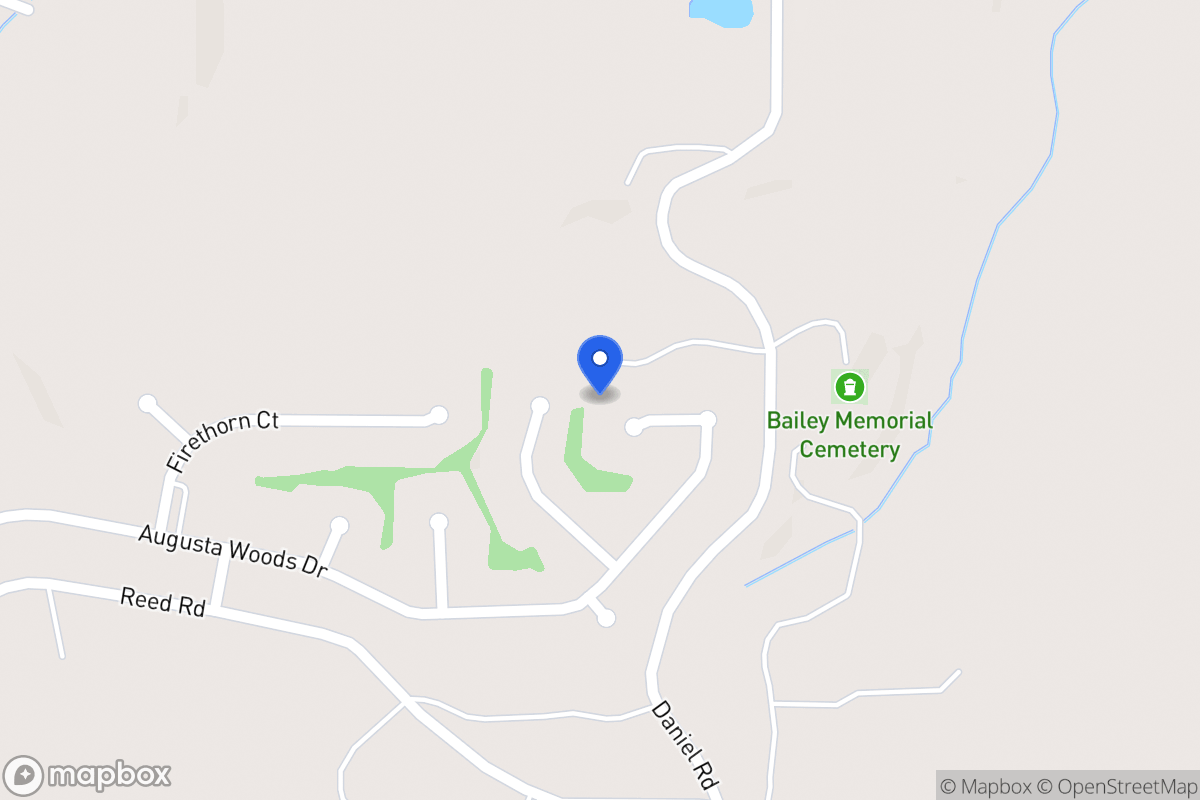 Map of 346 Augusta Woods Dr