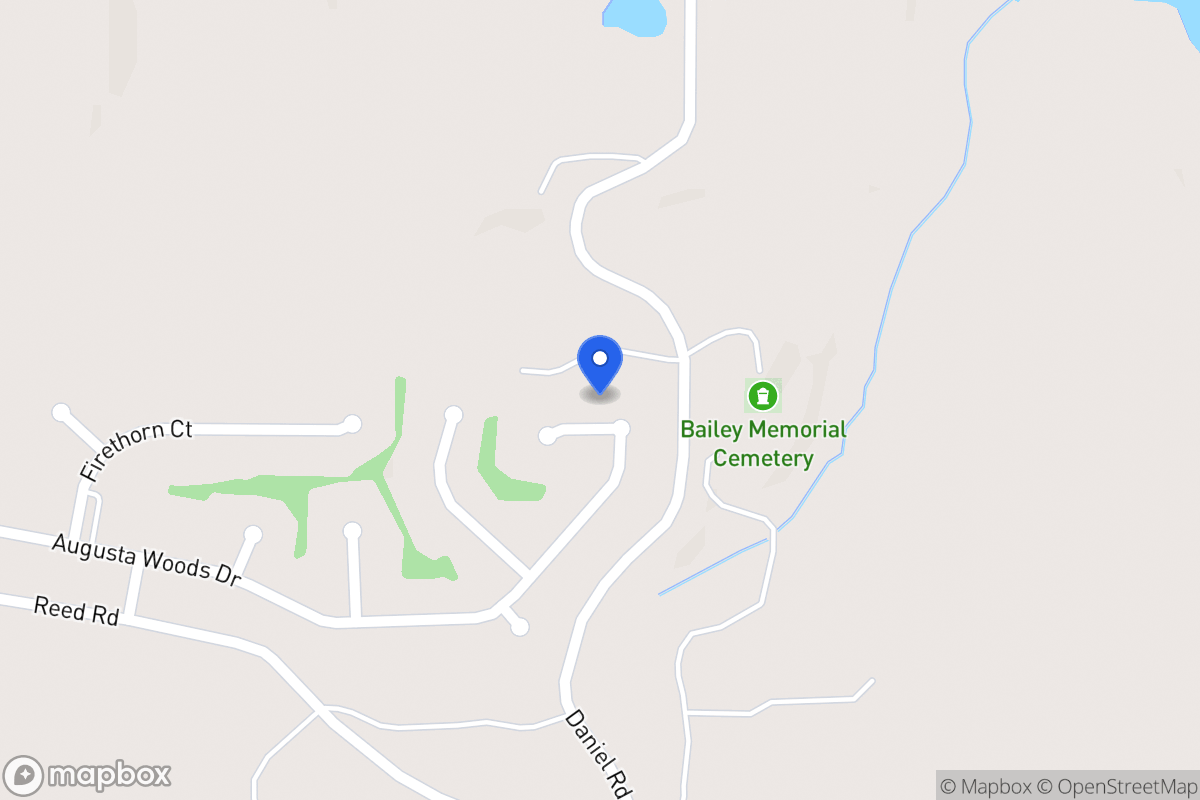 Map of 338 Augusta Woods Dr