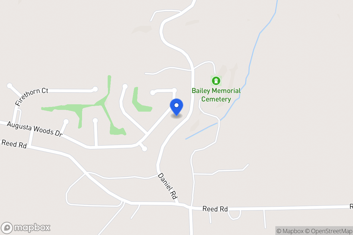 Map of 322 Augusta Woods Dr