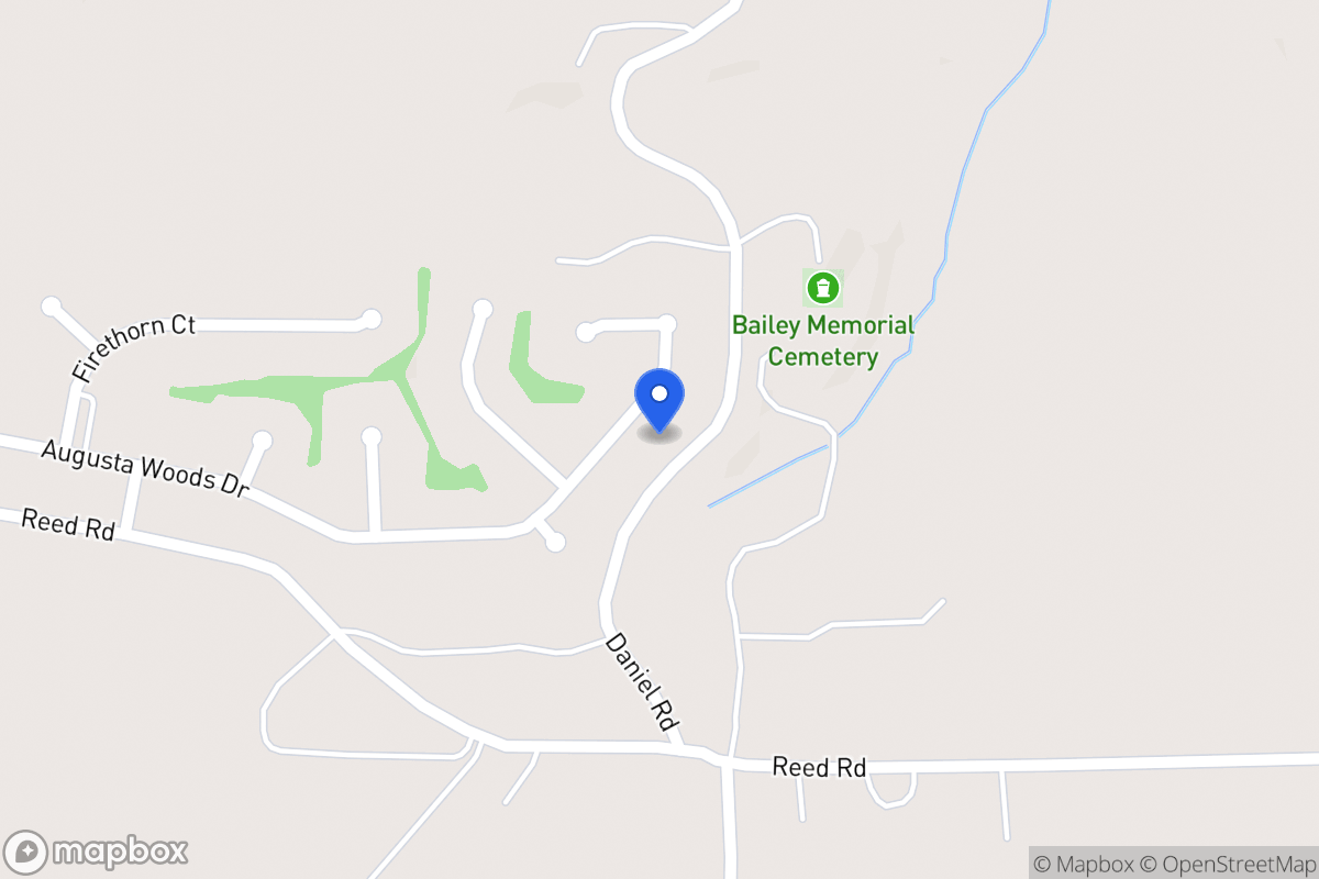 Map of 320 Augusta Woods Dr
