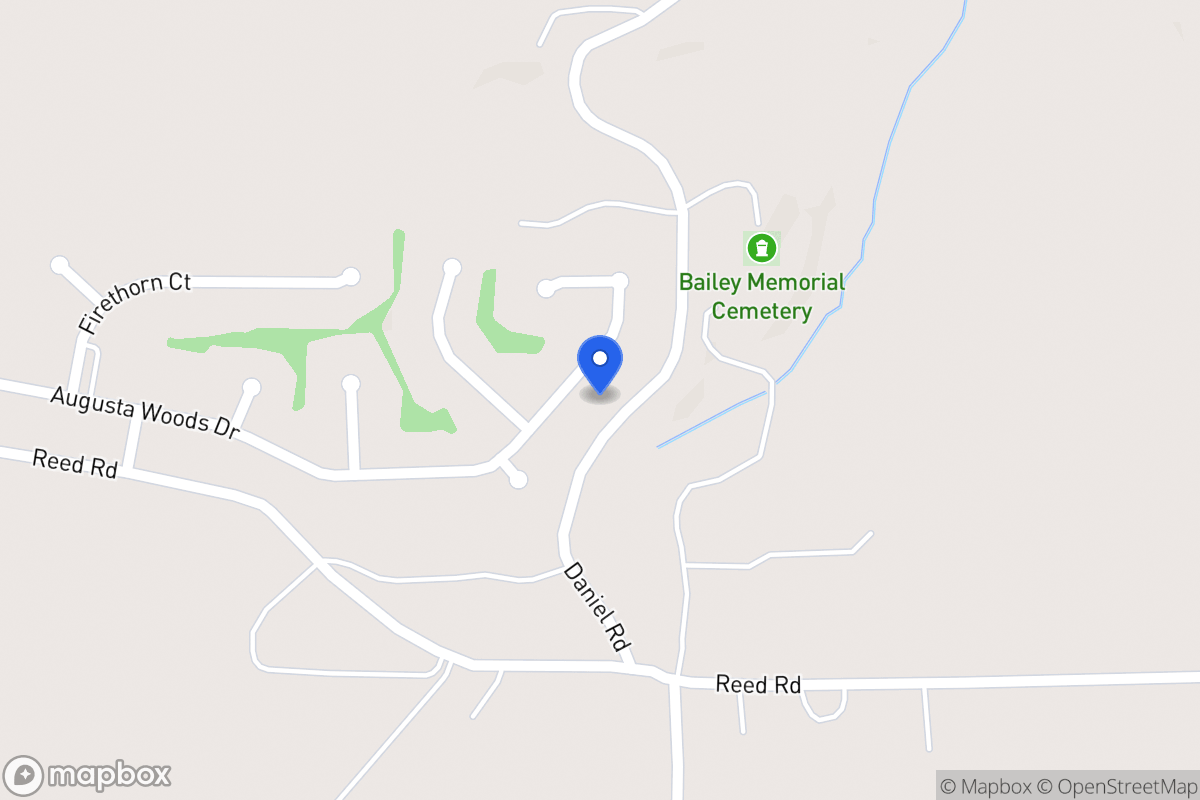 Map of 318 Augusta Woods Dr