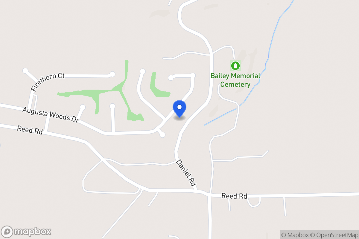 Map of 314 Augusta Woods Dr