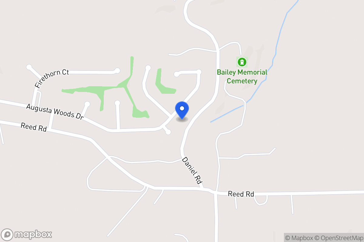 Map of 312 Augusta Woods Dr