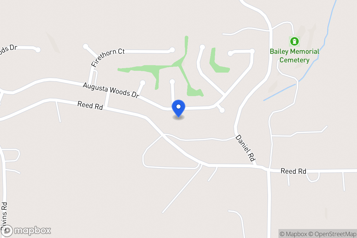 Map of 296 Augusta Woods Dr