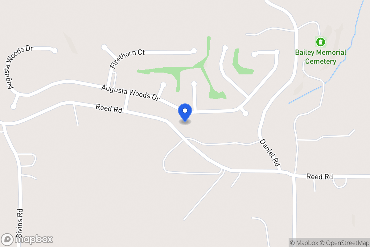 Map of 292 Augusta Woods Dr