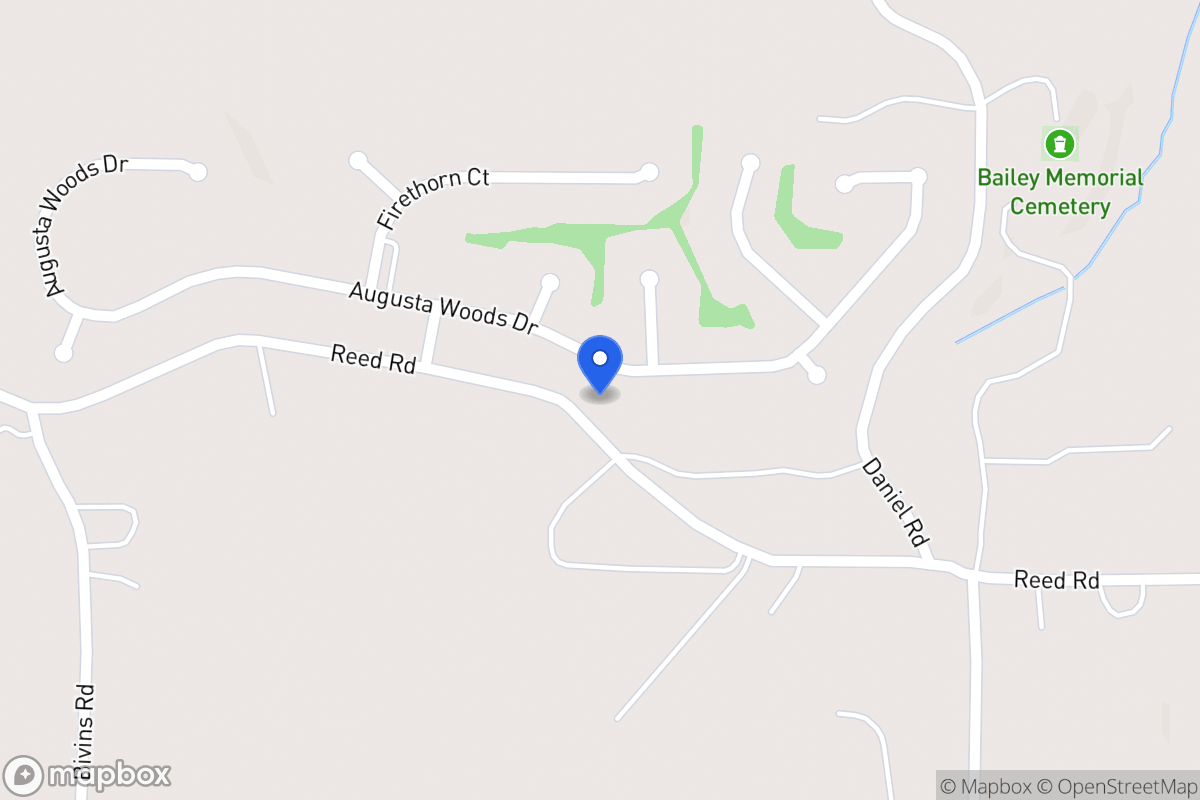 Map of 290 Augusta Woods Dr
