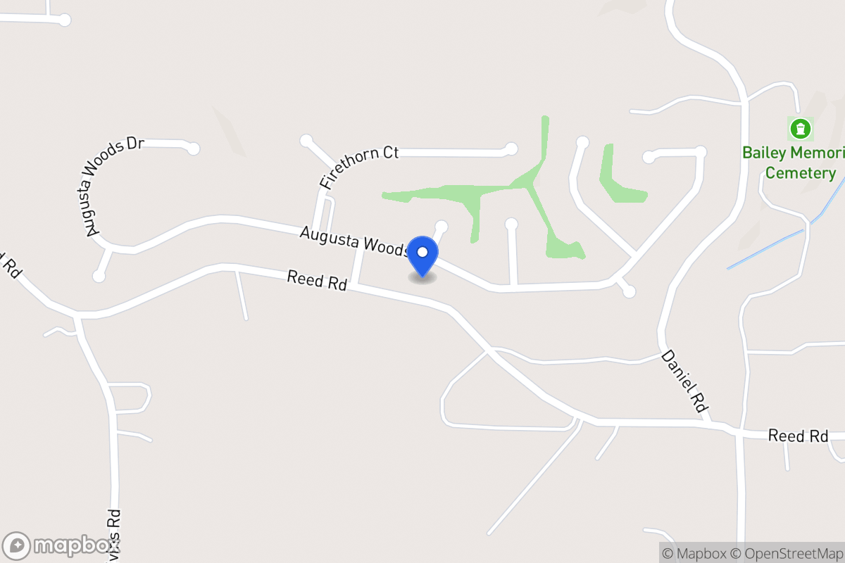 Map of 282 Augusta Woods Dr