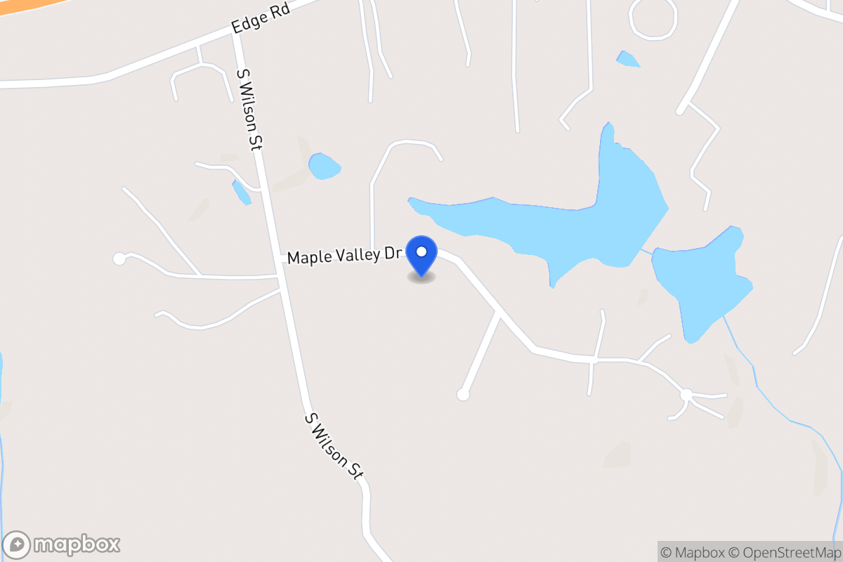 Map of 53 Maple Valley Dr