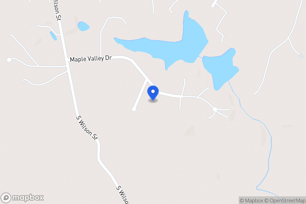 Map of 115 Maple Valley Dr