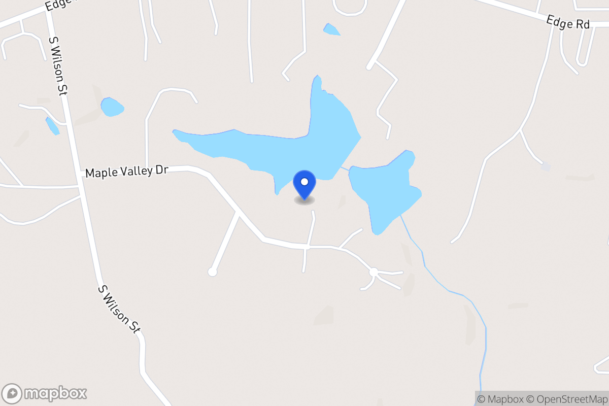 Map of 128 Maple Valley Dr