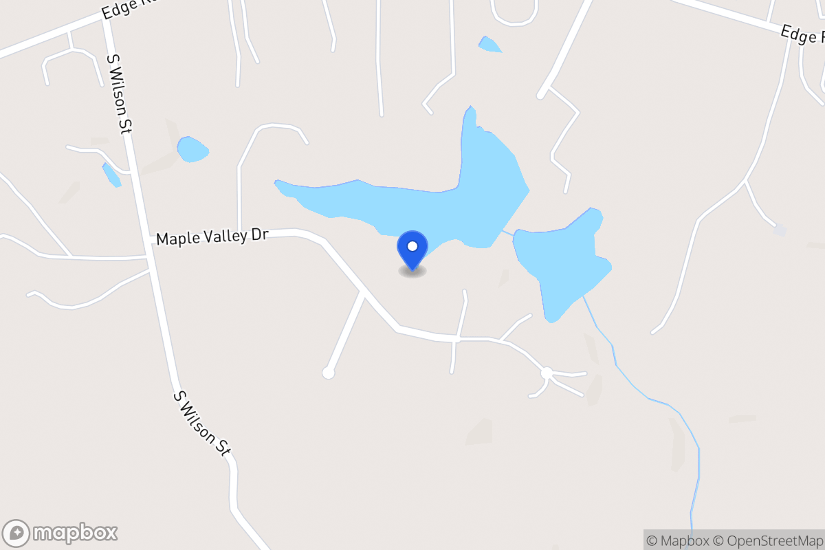 Map of 114 Maple Valley Dr