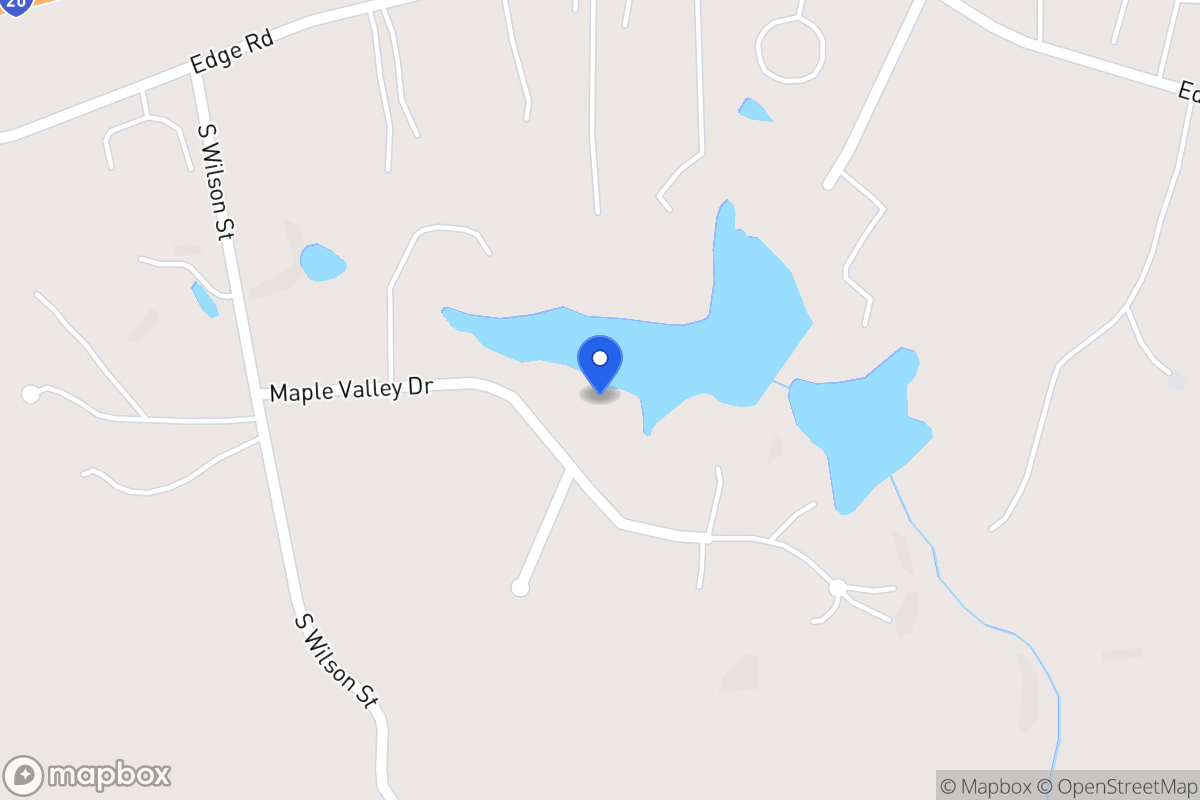 Map of 100 Maple Valley Dr