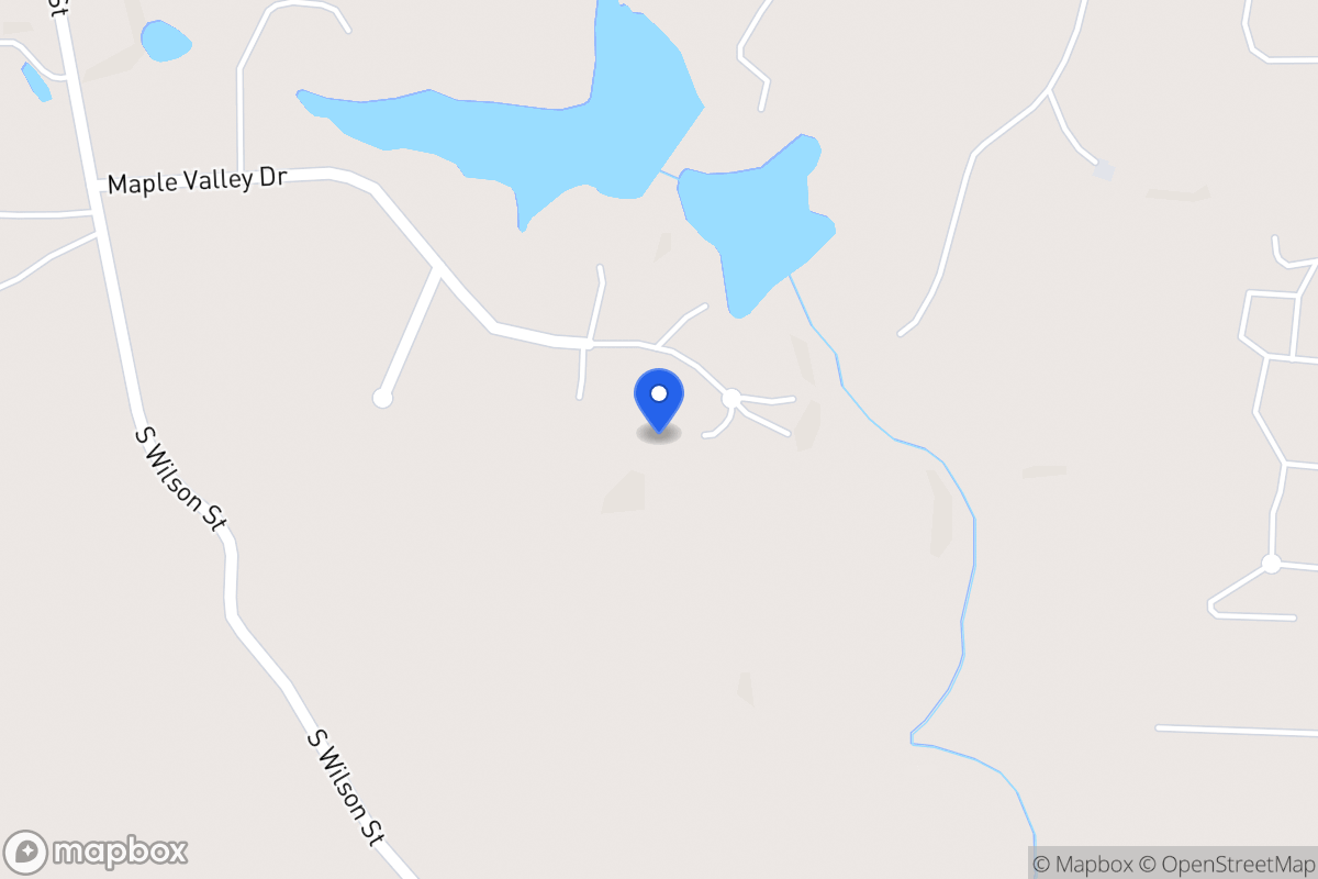 Map of 159 Maple Valley Dr