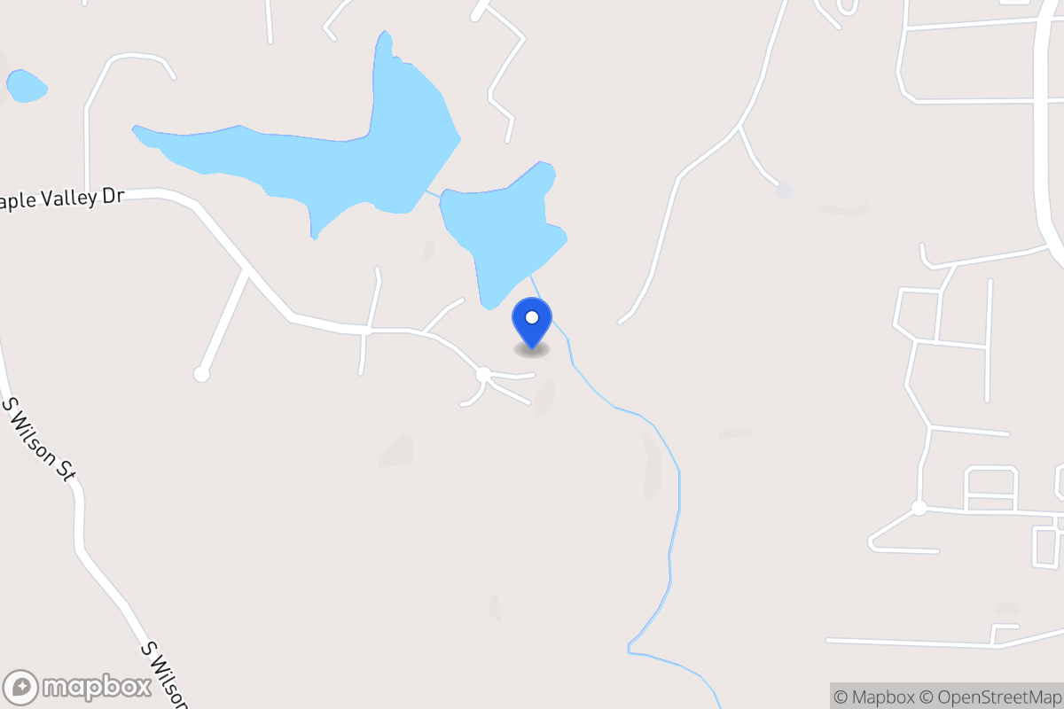 Map of 170 Maple Valley Dr