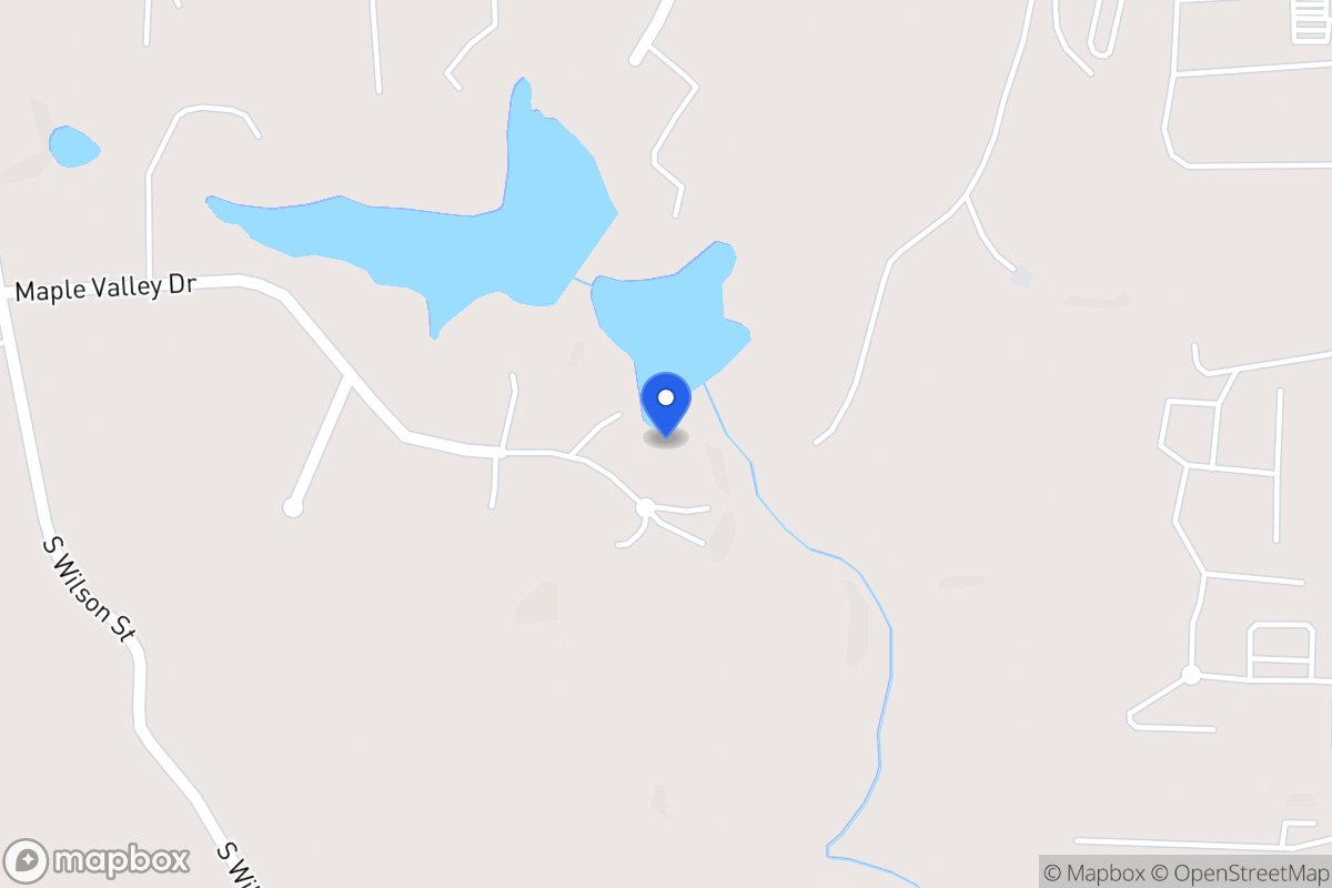 Map of 156 Maple Valley Dr