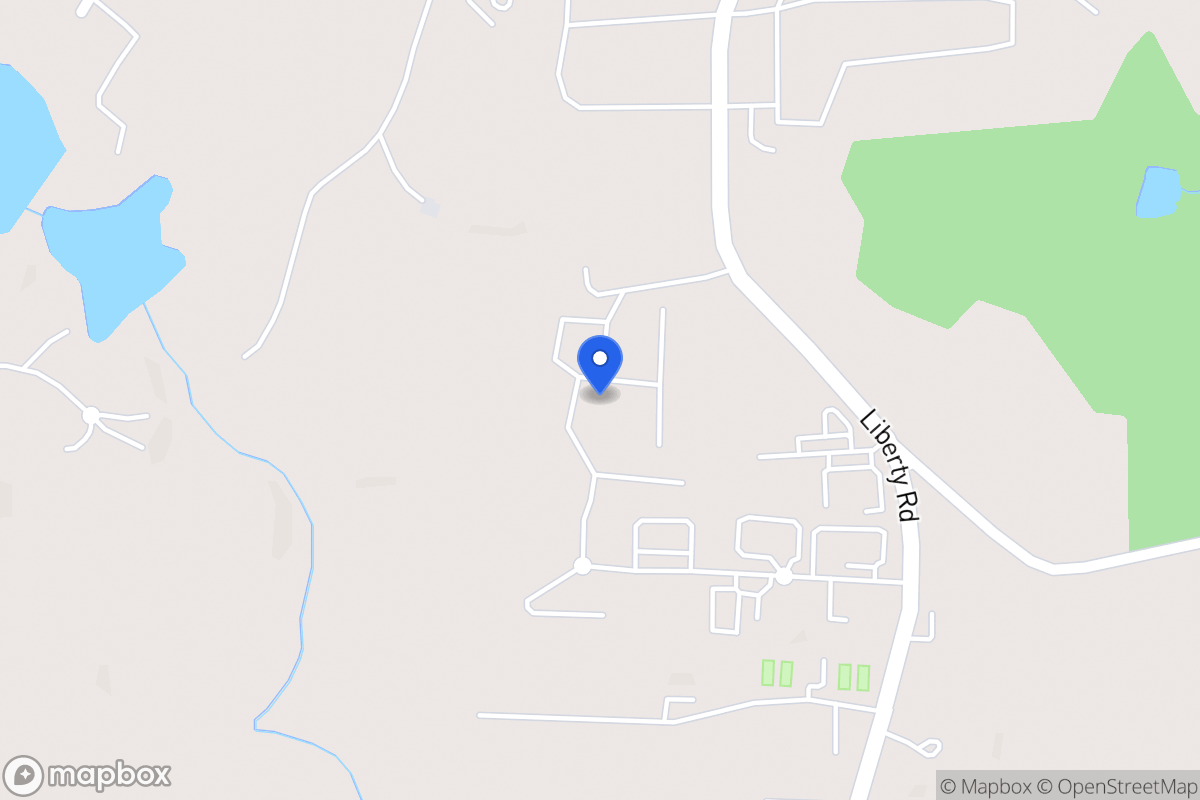 Map of Liberty Rd
