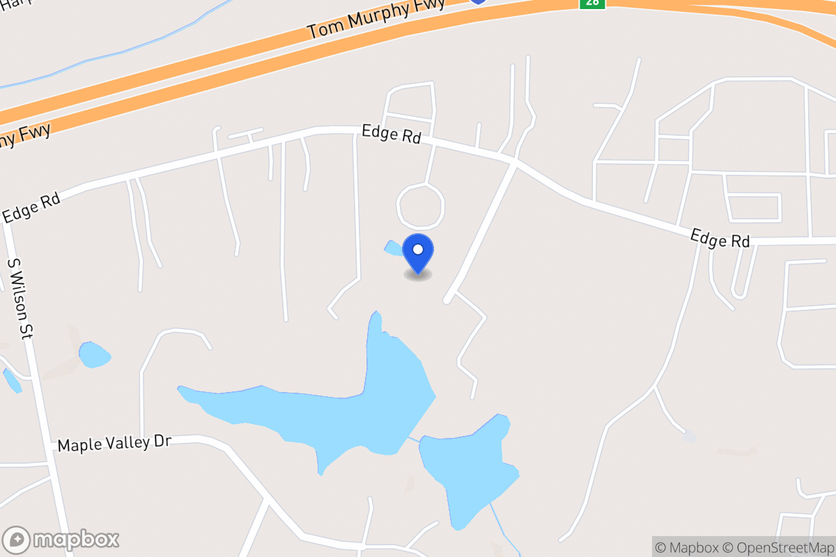 Map of 423 Edge Rd