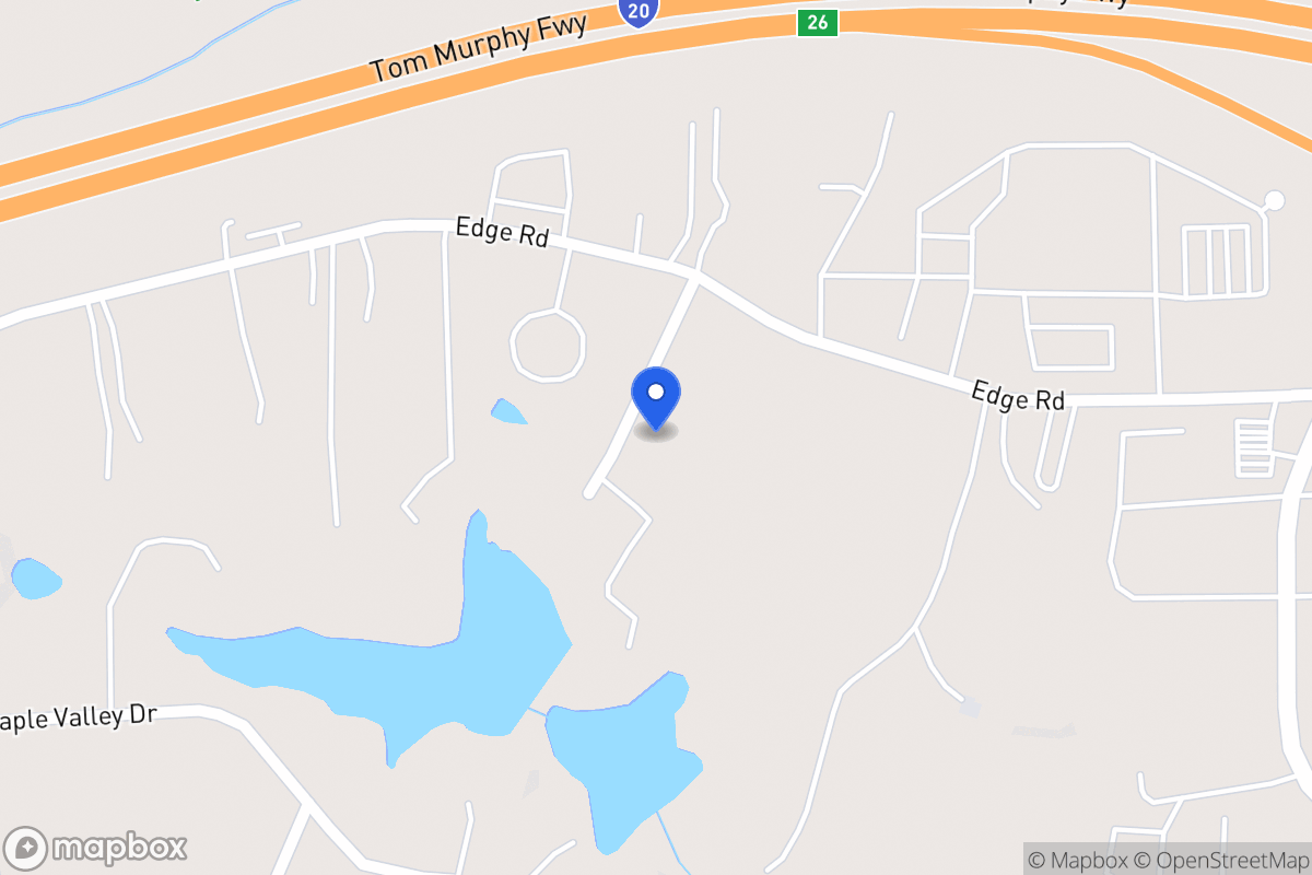 Map of 429 Edge Rd