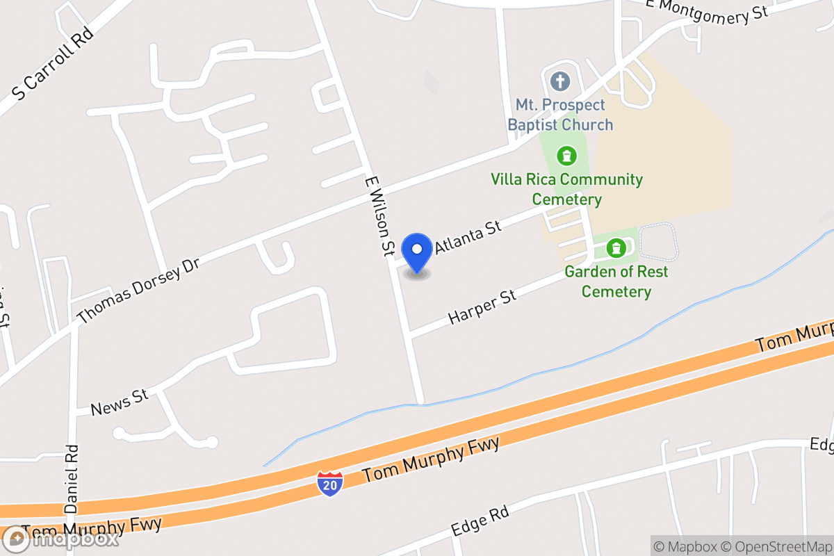Map of 402 E Wilson St