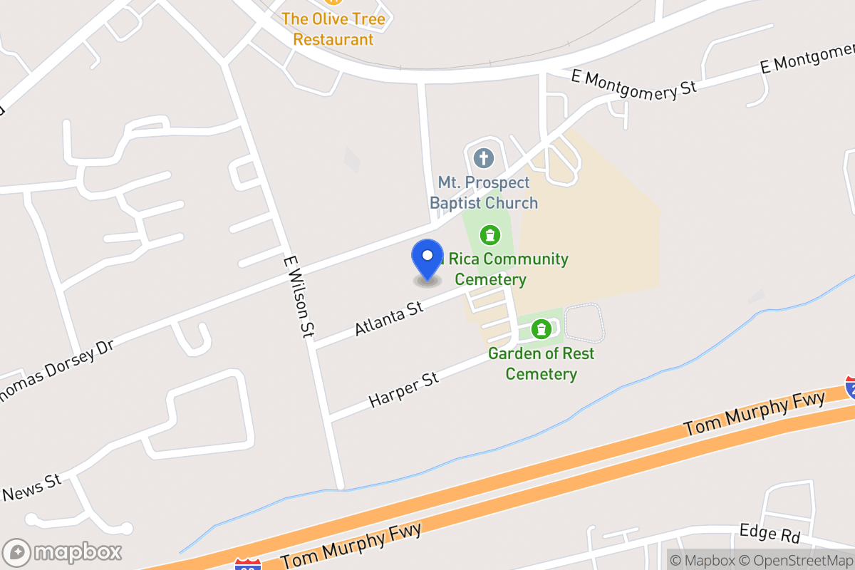 Map of 207 Atlanta St