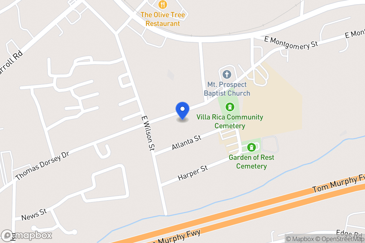 Map of 210 Thomas Dorsey Dr