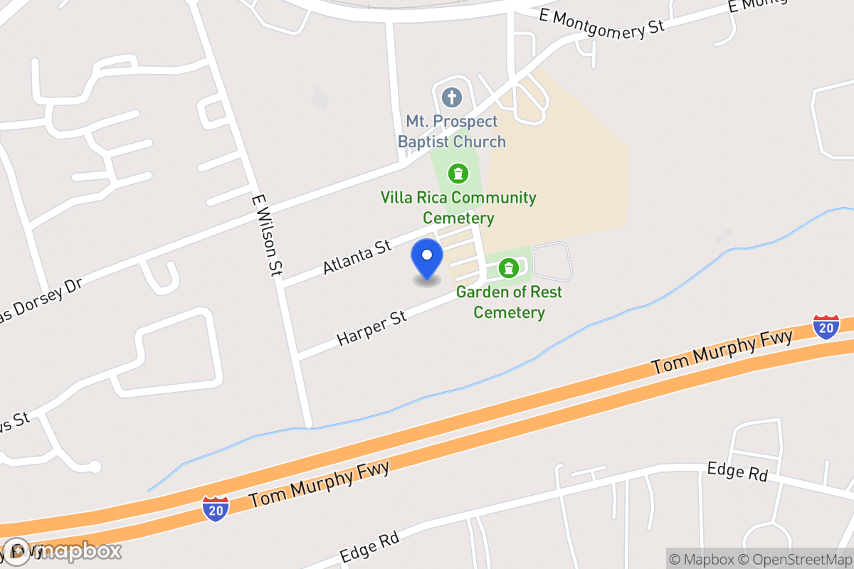 Map of 109 Harper St