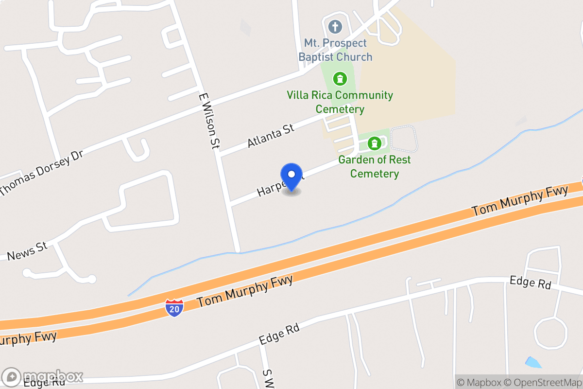 Map of 202 Harper St