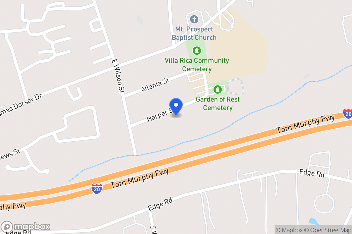 Map of 116 Harper St