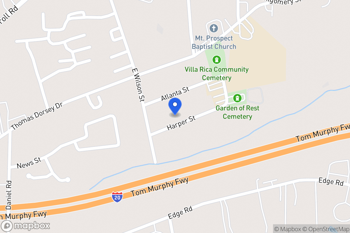 Map of 205 Harper St