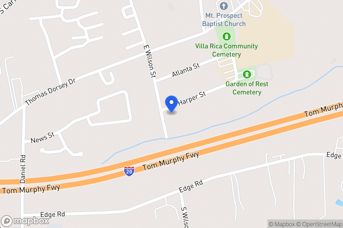 Map of 214 Harper St