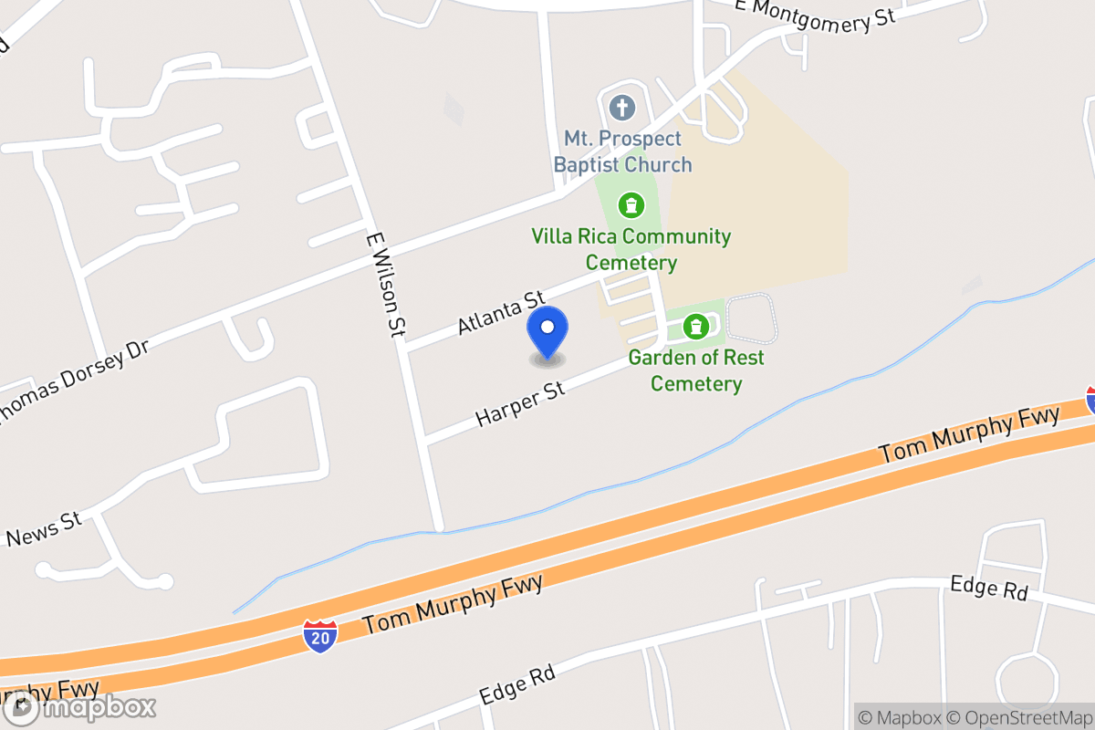 Map of 115 Harper St
