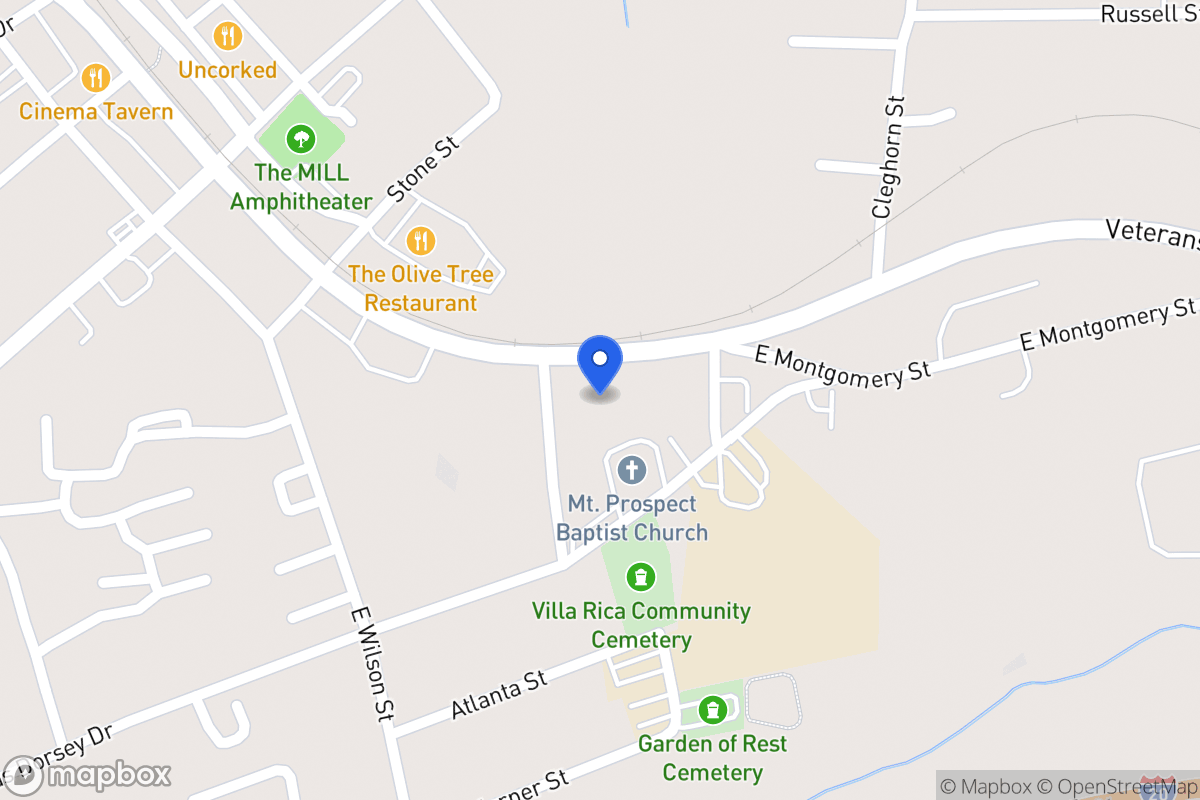 Map of 285 E Montgomery St