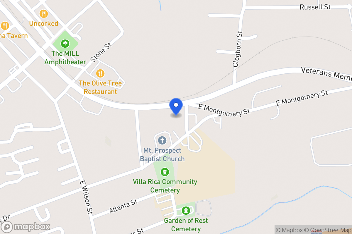 Map of 105 Glanton St