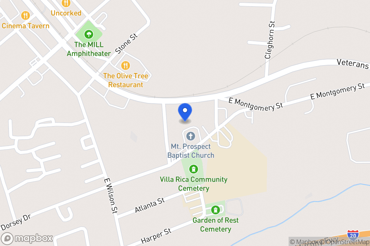 Map of 129 Thomas Dorsey Dr