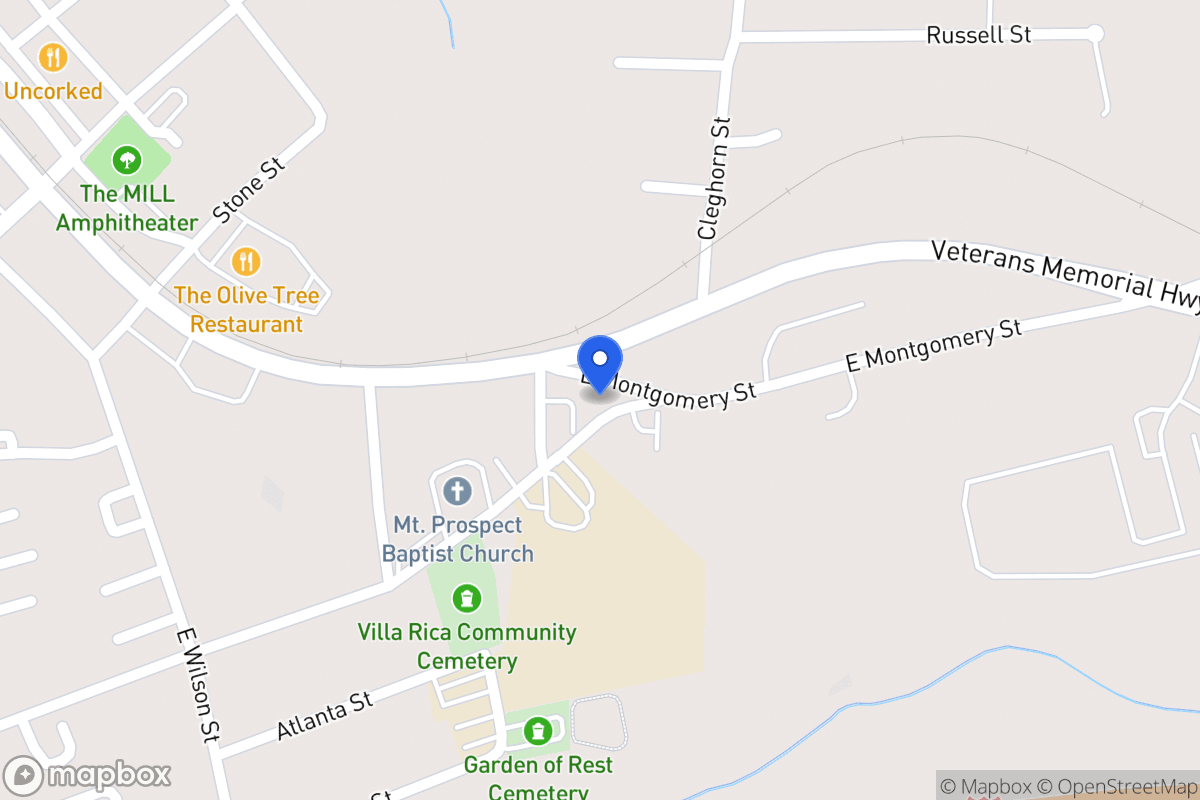 Map of 407 E Montgomery St