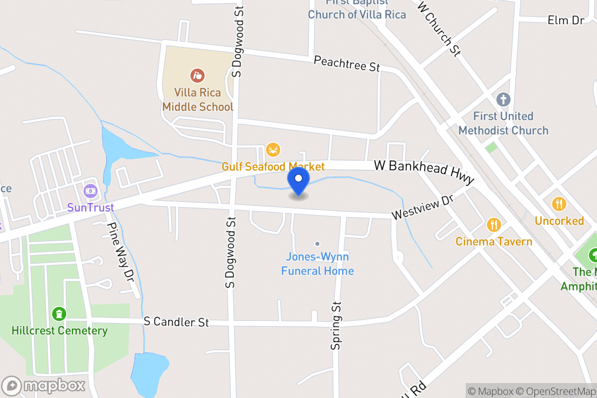 Map of 313 Westview Dr