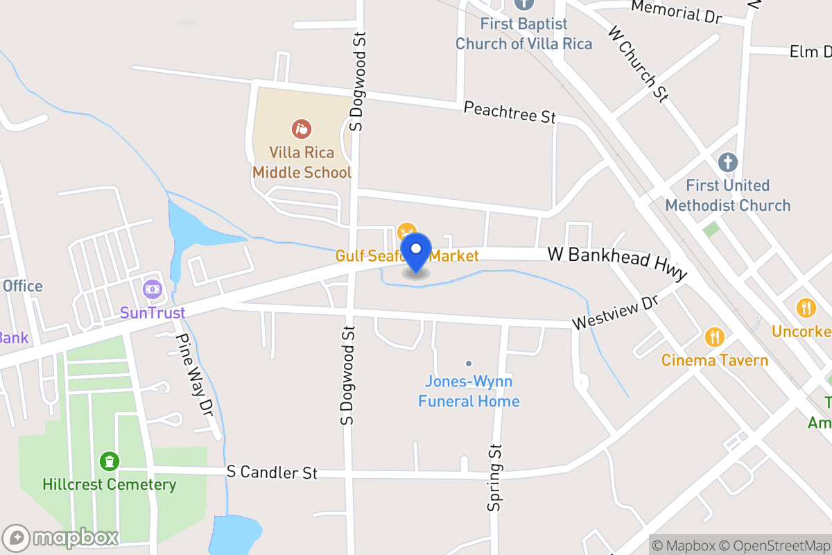 Map of 344 W Bankhead Hwy